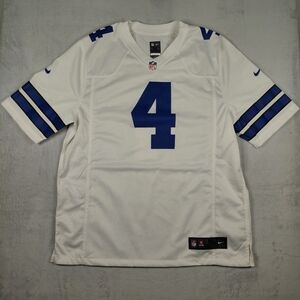 NFL / Nike On Field, Dak Prescott #4, White Dallas Cowboys Jersey, XL